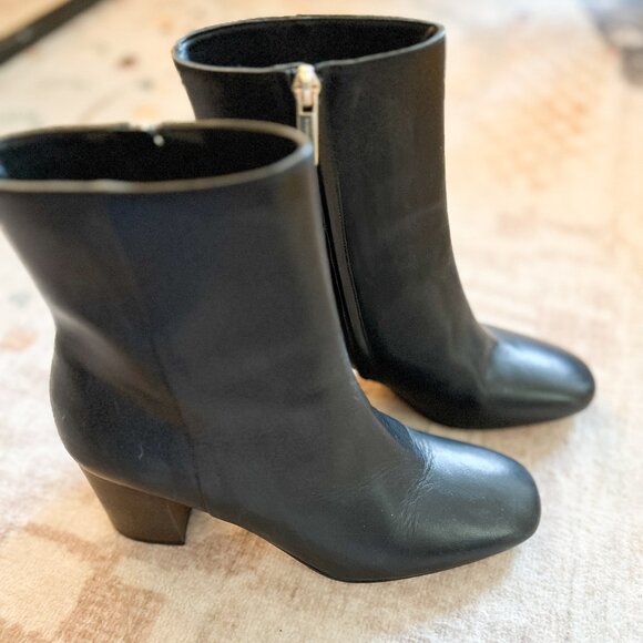 Club Monaco Black Leather Boots - Picture 2 of 15